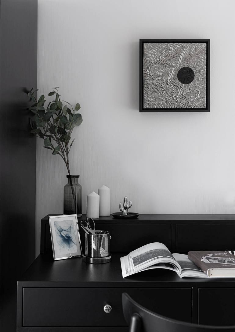 Original Conceptual Abstract Painting by Diego Moreno