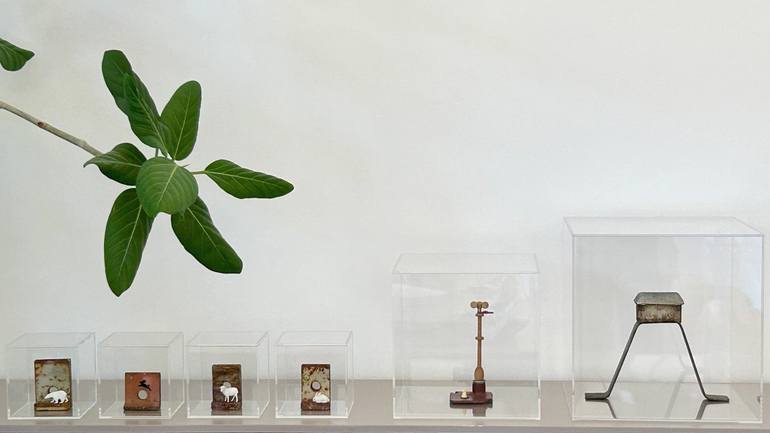 Original Contemporary Animal Sculpture by Daphne Maureen