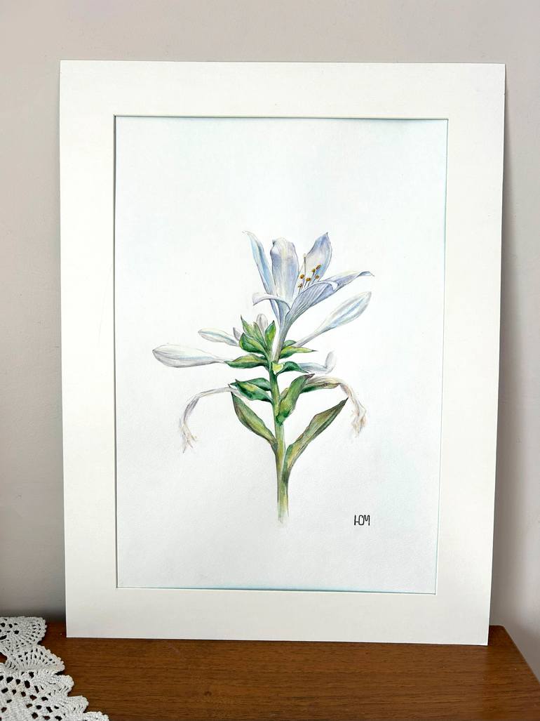 Original Realism Botanic Painting by Juliya Malikova
