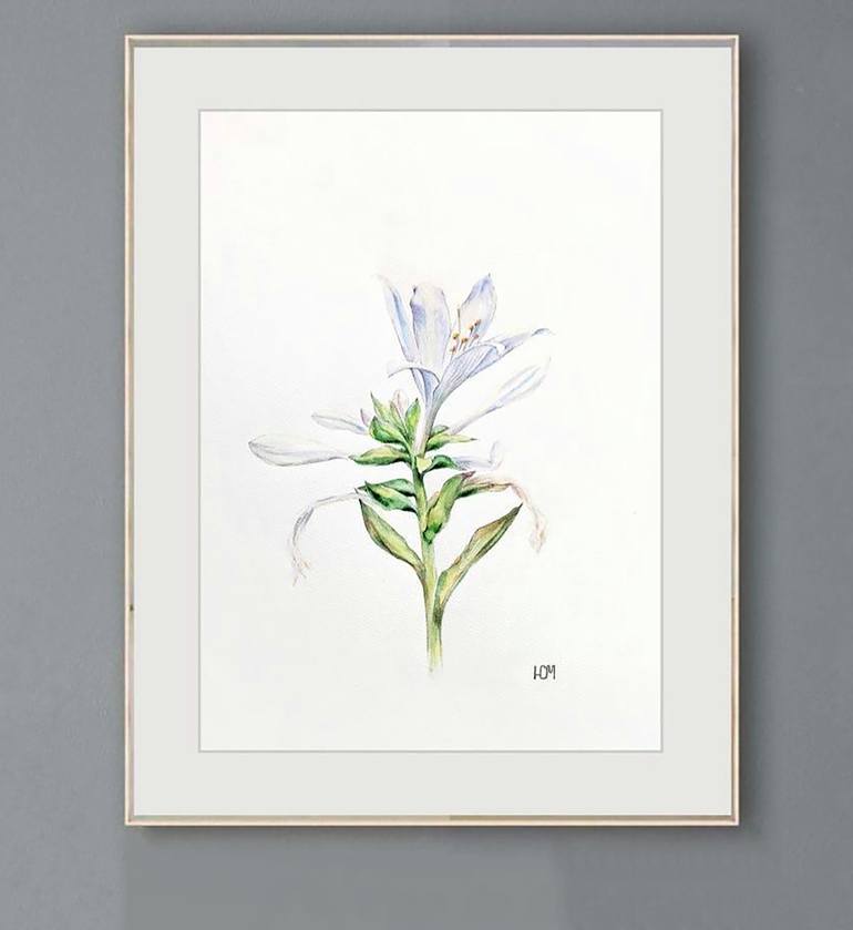 Original Realism Botanic Painting by Juliya Malikova