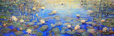 Original Classicism Floral Painting by Deva Oksana