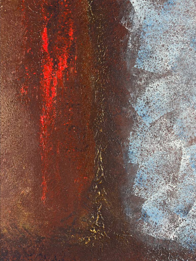 Original Abstract Expressionism Abstract Painting by Anastasia Kozak