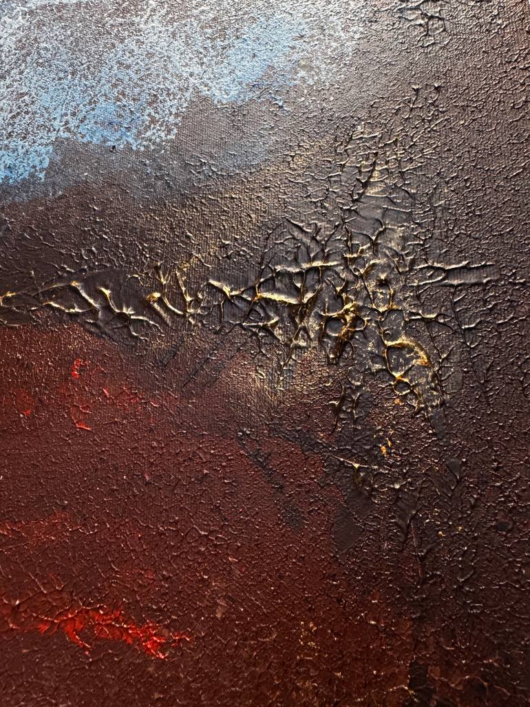 Original Abstract Expressionism Abstract Painting by Anastasia Kozak