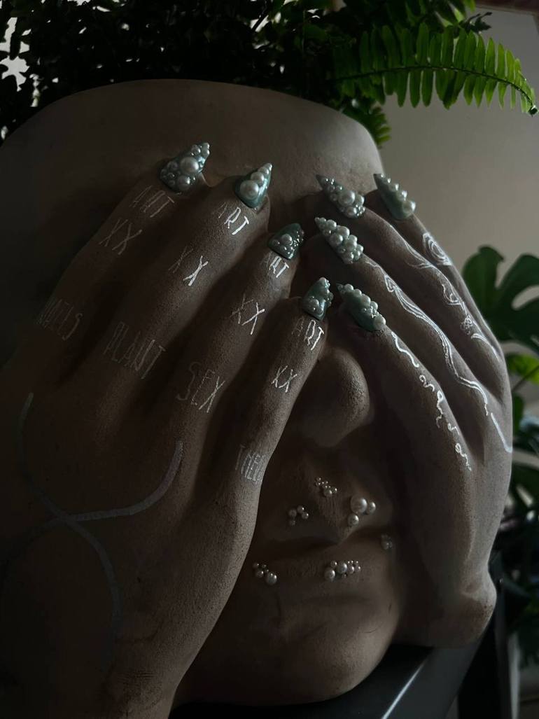Original Contemporary Botanic Sculpture by Artur Nasyrov
