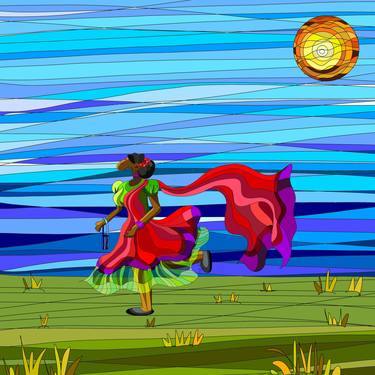 Original Digital Art Women Digital by Vaishali Gite Ayya