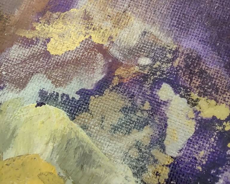 Original Abstract Expressionism Floral Painting by Saskia Jonkers