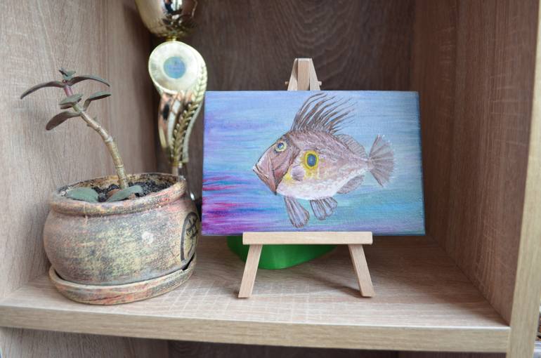 Original Contemporary Animal Painting by Dina Tartynska