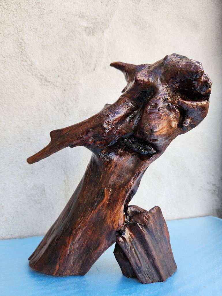 Original Art Deco Abstract Sculpture by Aleksandr Tiglyev