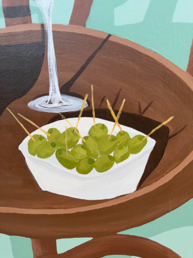 Original Fauvism Food & Drink Painting by Aleksei Blagodarev