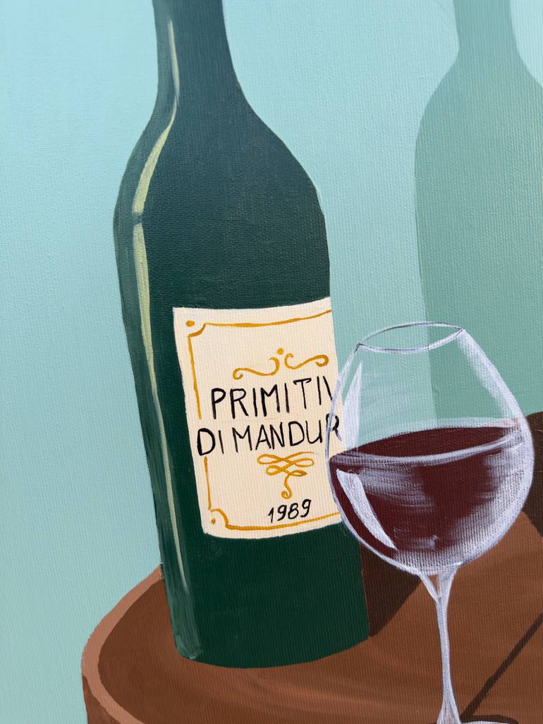 Original Fauvism Food & Drink Painting by Aleksei Blagodarev