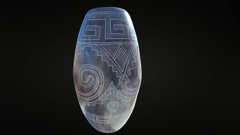 Original Art Deco Water Sculpture by Earl Louis