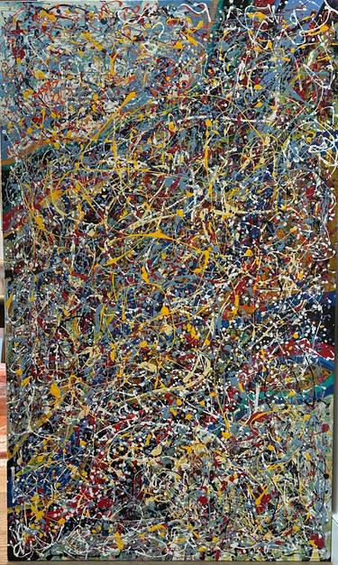 Original Abstract Expressionism Abstract Paintings by Curtis Westwood