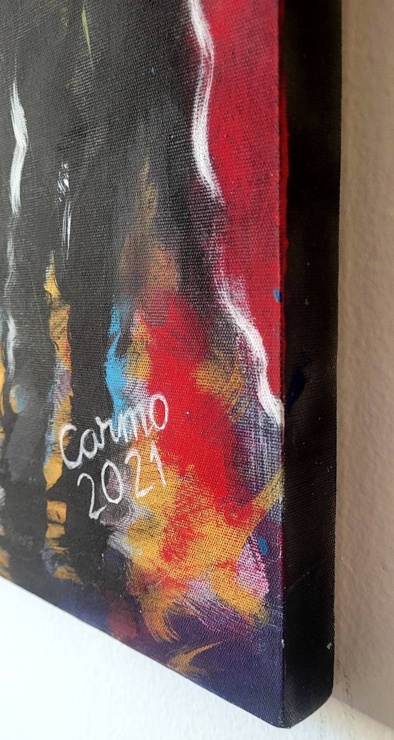 Original Pop Art Music Painting by Marcello Carmo