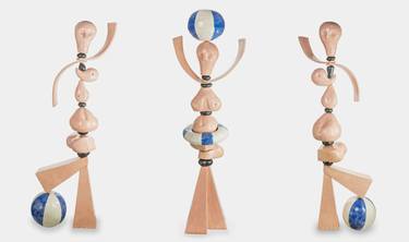 Original Cubism Beach Sculpture by Lisa Holzl