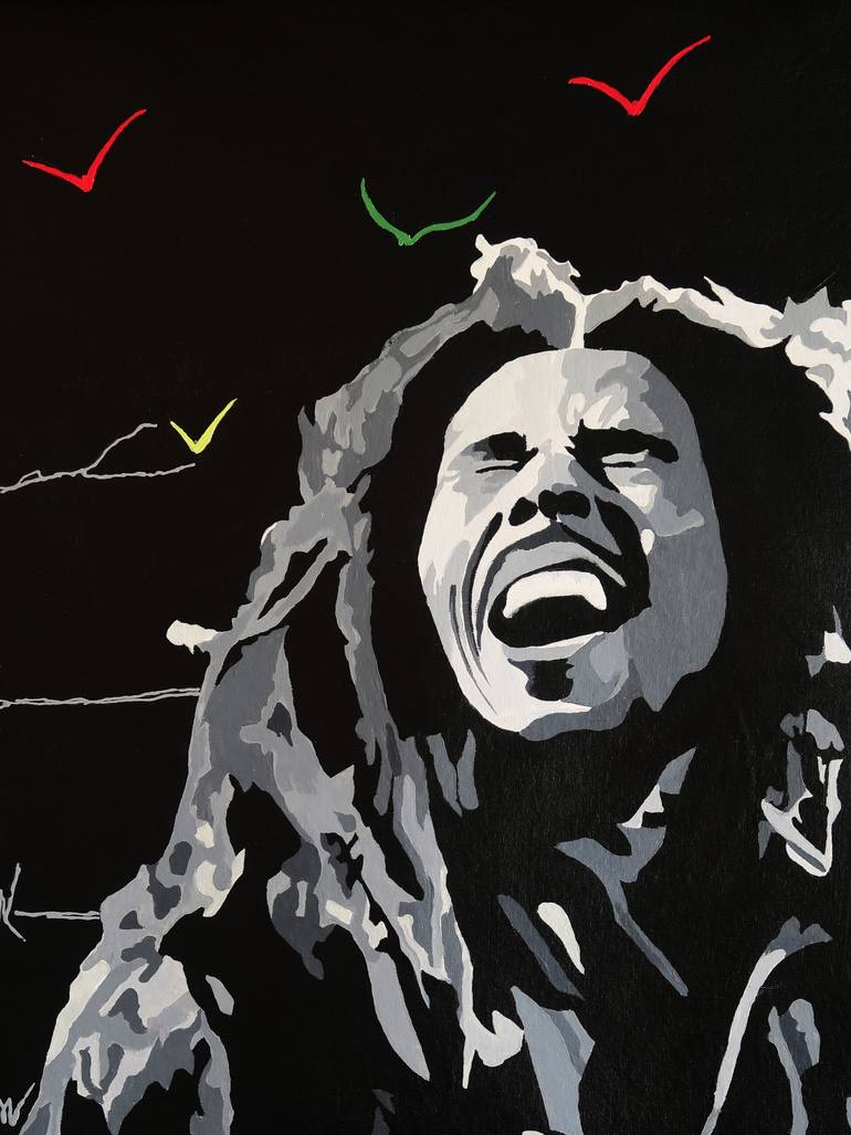 Original Portraiture Music Painting by Kiumars Parish