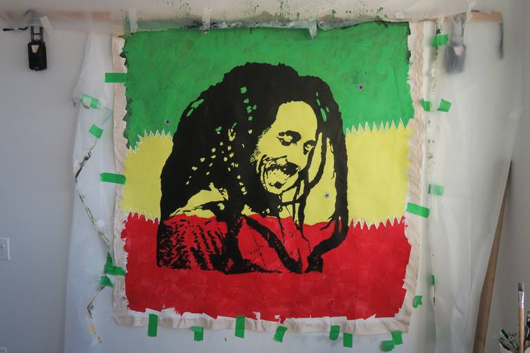 Original Portraiture Music Painting by Kiumars Parish