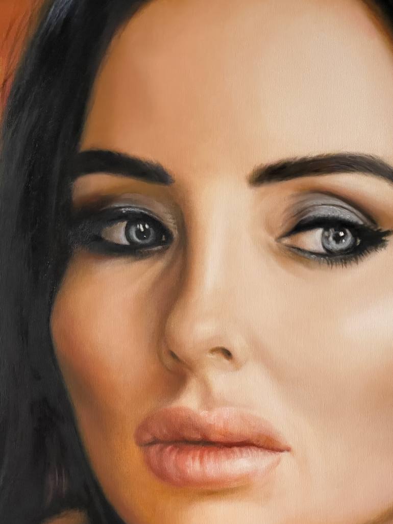 Original Realism Women Painting by Vladimir Sumarokov