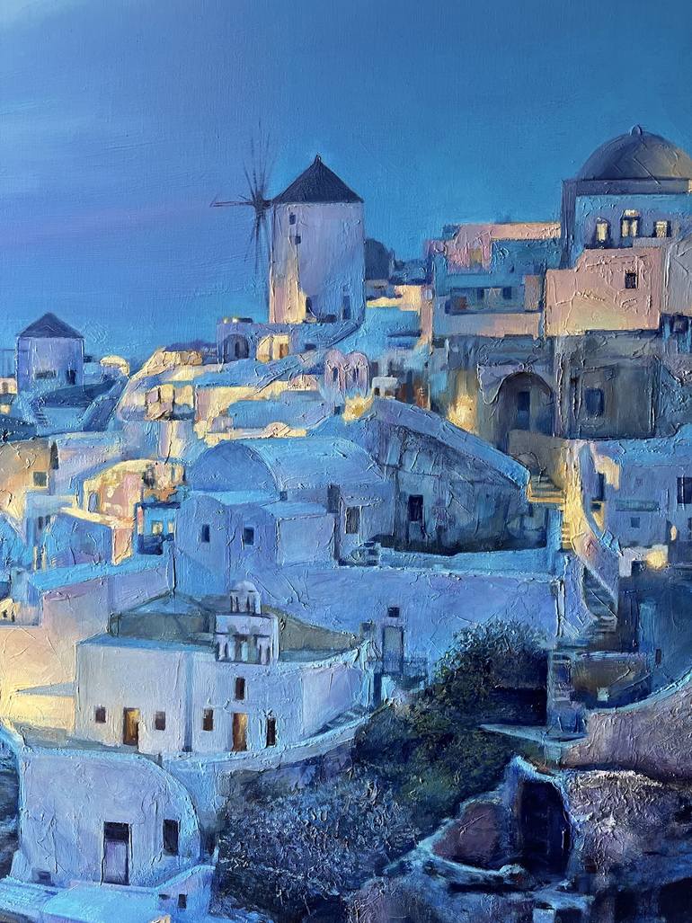 Original Photorealism Landscape Painting by Vladimir Sumarokov