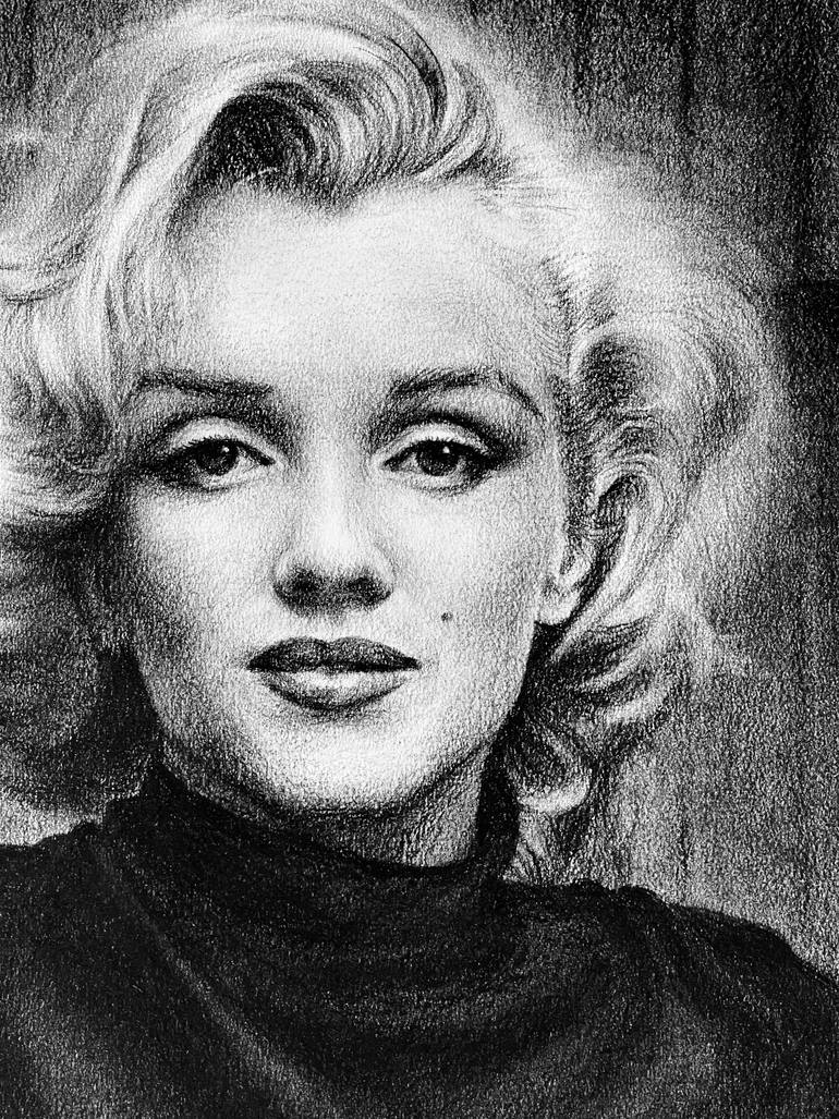 Original Black & White Women Drawing by Vladimir Sumarokov