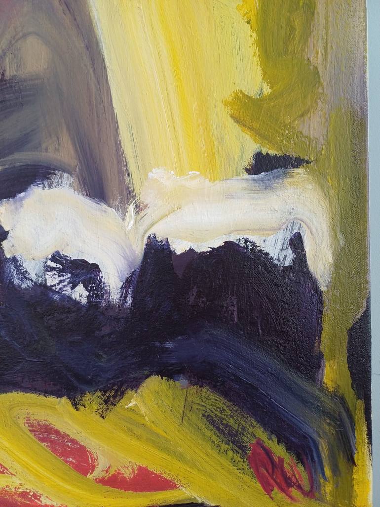 Original Abstract Painting by Rose Wood