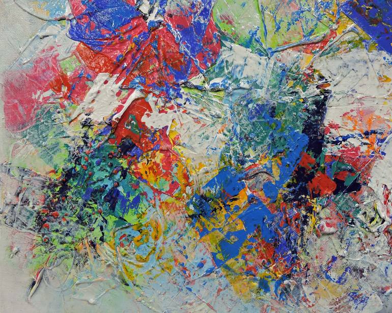 Original Abstract Expressionism Abstract Painting by Jacqueline Doyle Allison
