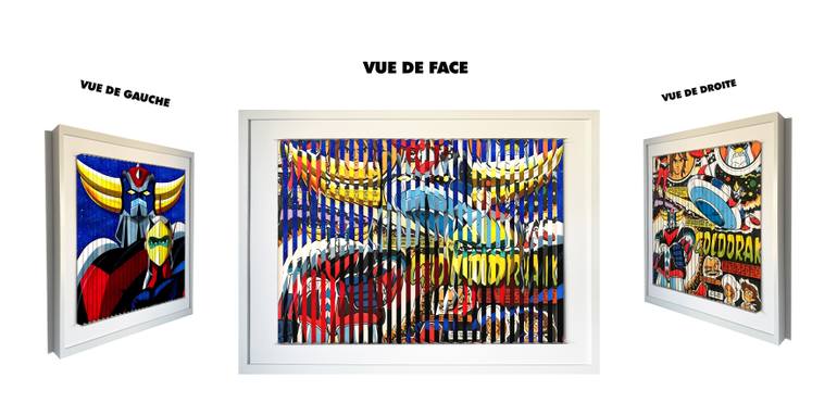 Original Kinetic Cinema Mixed Media by Pop Lea