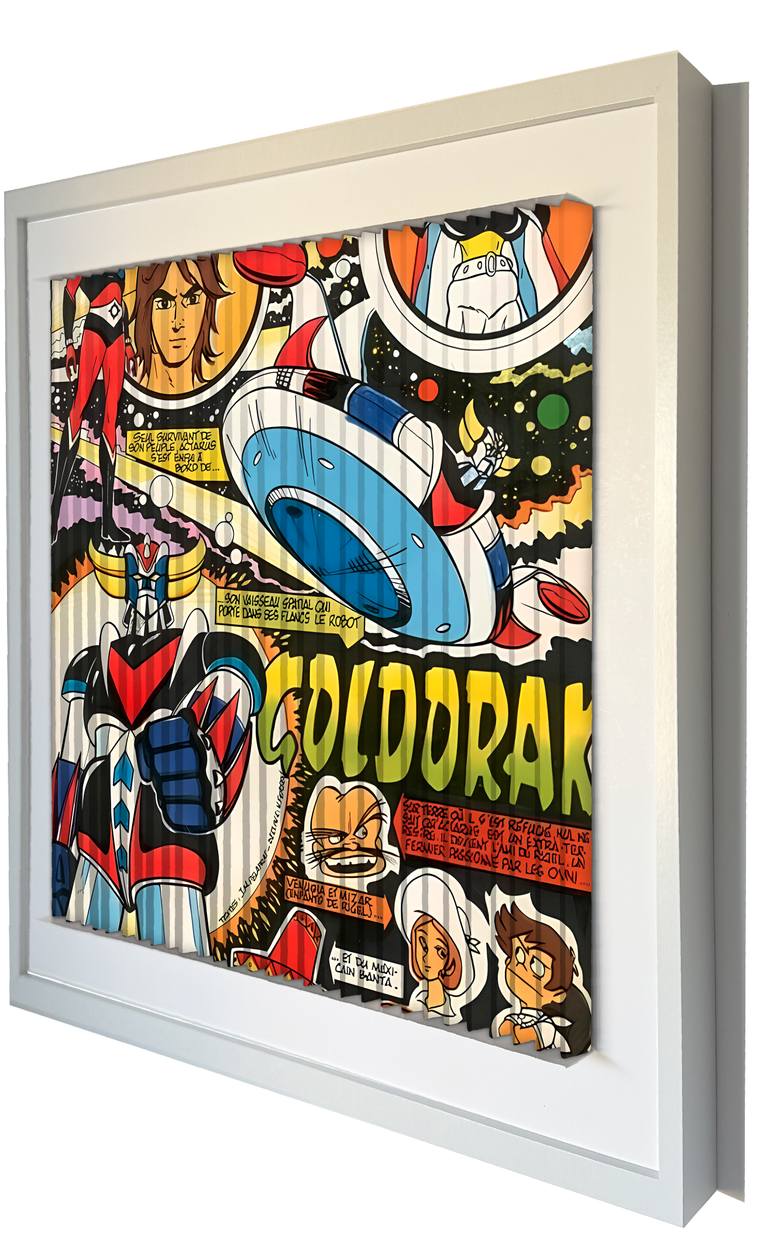 Original Kinetic Cinema Mixed Media by Pop Lea