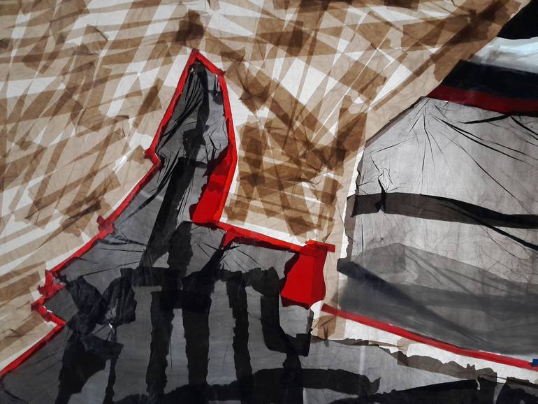 Original Abstract Nature Collage by Robert Roelink