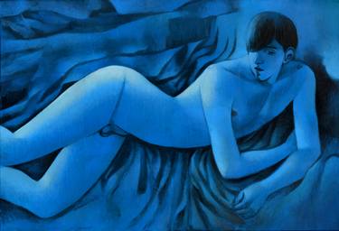 Print of Art Deco Erotic Paintings by Juliusz Lewandowski