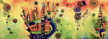 Original Abstract Digital by Sim Lyriti