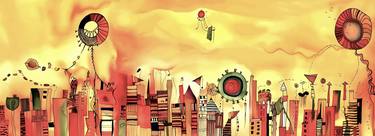 Original Abstract Digital by Sim Lyriti