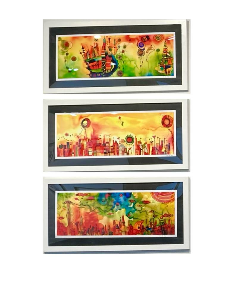 Original Abstract Digital by Sim Lyriti