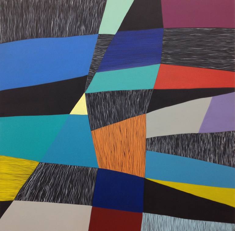 Original Abstract Paintings by Sim Lyriti