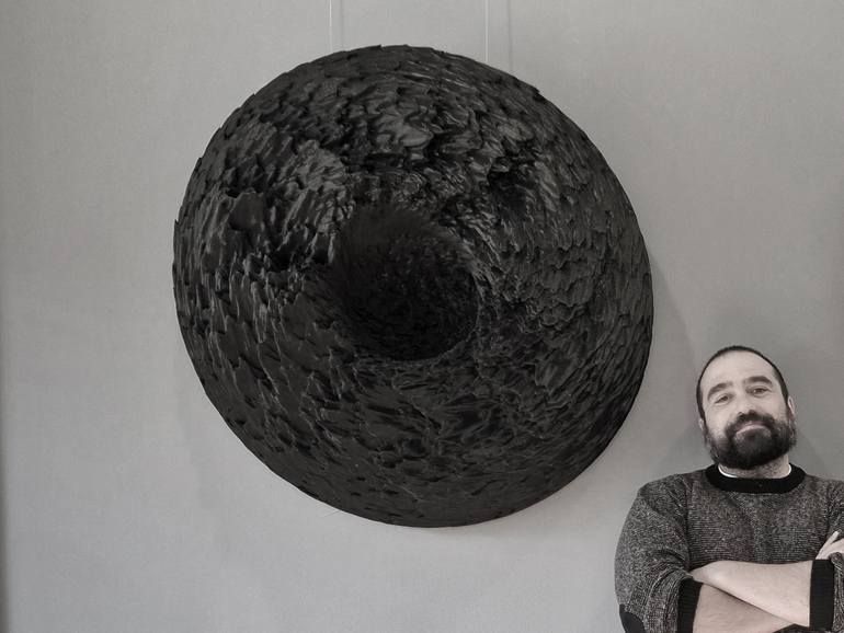 Original Conceptual Abstract Sculpture by Fauno Art