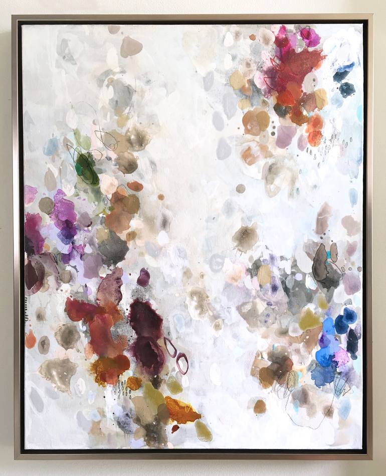 Original Fine Art Abstract Painting by Casey Matthews