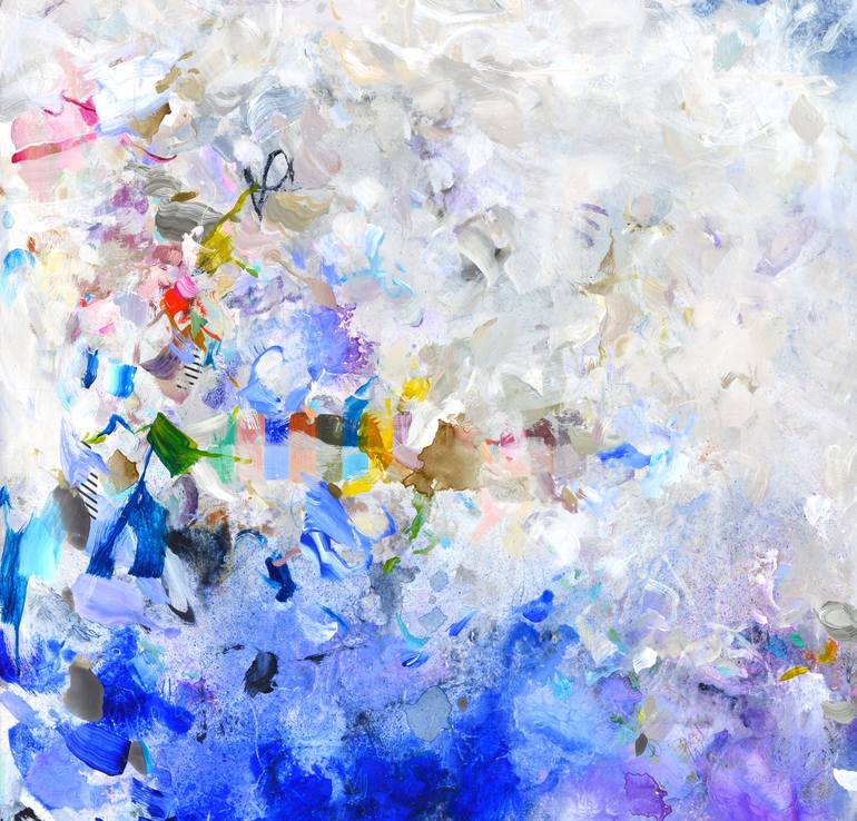 Original Abstract Expressionism Abstract Painting by Casey Matthews