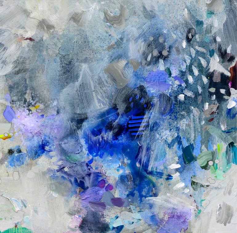 Original Abstract Expressionism Abstract Painting by Casey Matthews