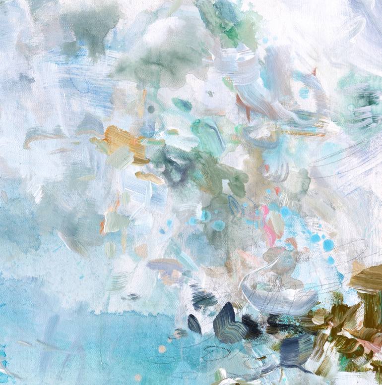 Original Abstract Expressionism Abstract Painting by Casey Matthews
