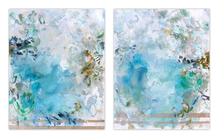 Original Abstract Expressionism Abstract Painting by Casey Matthews