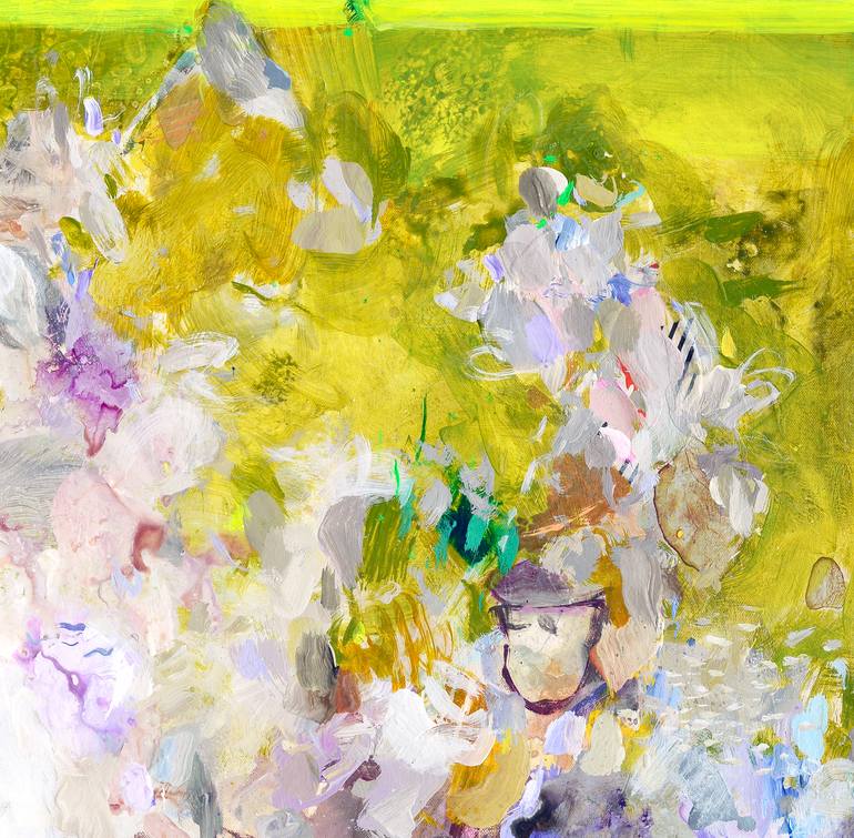 Original Abstract Expressionism Abstract Painting by Casey Matthews