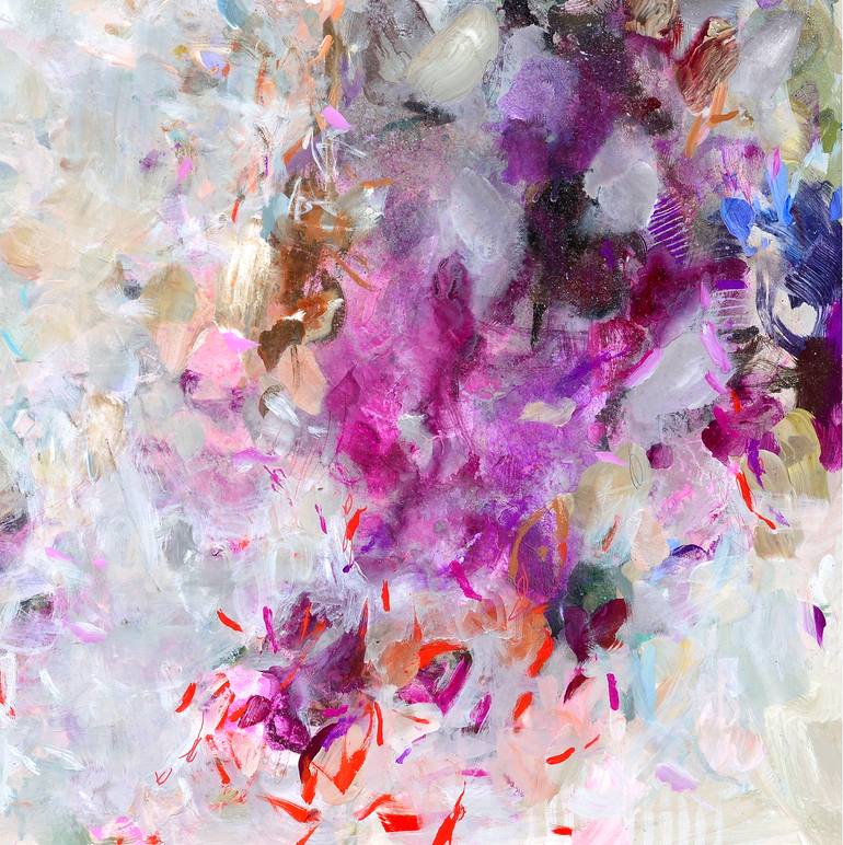 Original Abstract Expressionism Abstract Painting by Casey Matthews