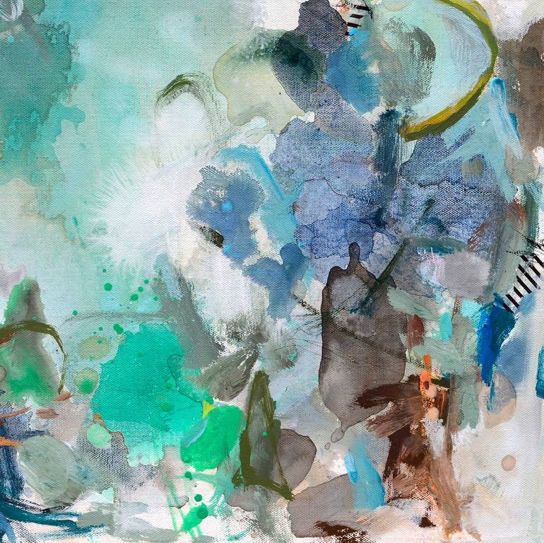 Original Abstract Expressionism Abstract Painting by Casey Matthews