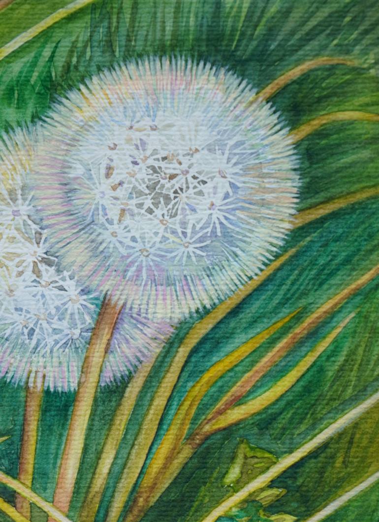 Original Illustration Botanic Painting by Switlina Art