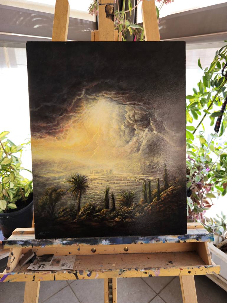 Original Realism Landscape Painting by Alla Ostrovsky