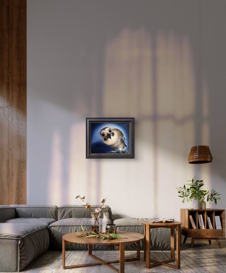 Original Realism Animal Painting by Alla Ostrovsky