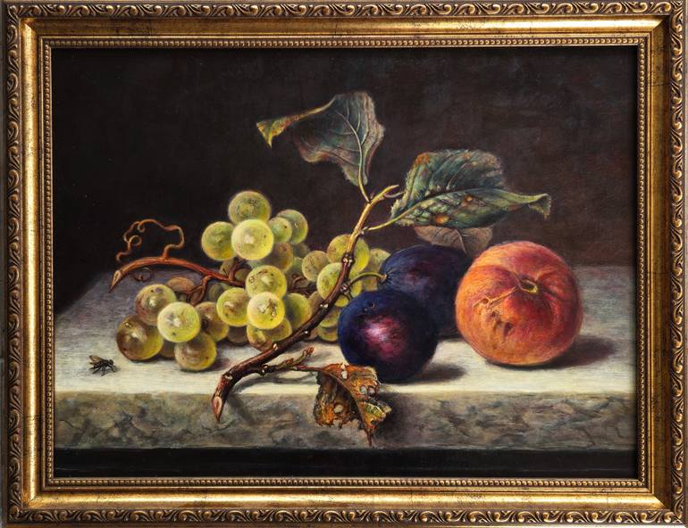 Original Realism Still Life Painting by Alla Ostrovsky