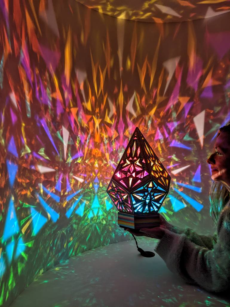 Original Abstract Home Sculpture by Amber Stefani
