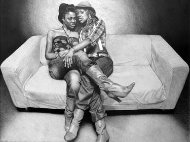 Original Realism People Drawings by Ariel Zachor