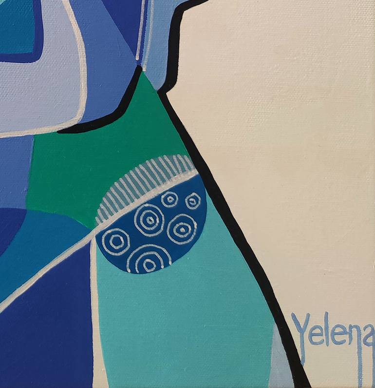 Original Contemporary Abstract Painting by Yelena Revis