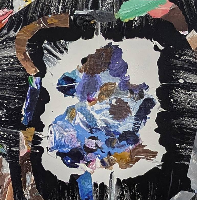 Original Abstract Expressionism Abstract Painting by Yelena Revis